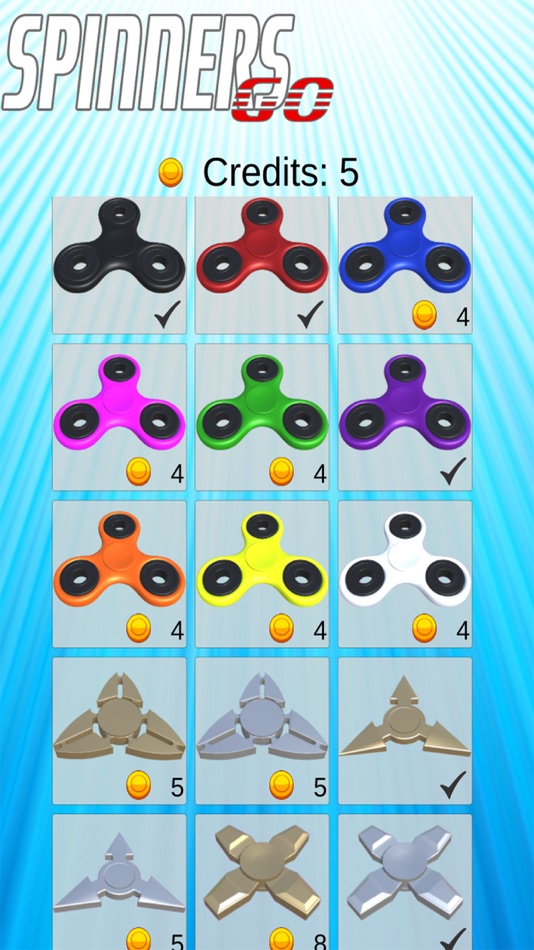 #5. Spinners GO! (iOS) 由: Ammonite Design Studios Ltd
