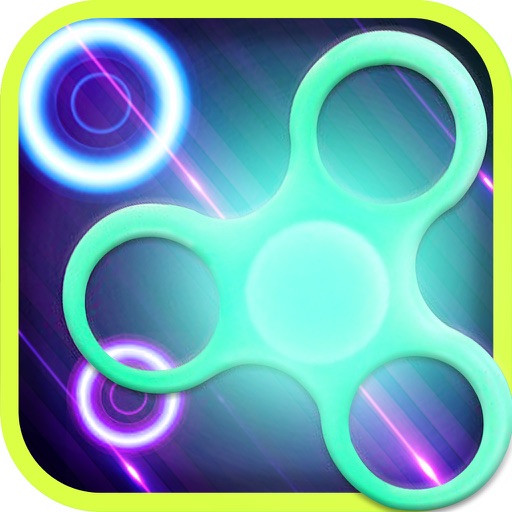 Fidget Spinner -  Tap to Bounce Simulator 2k17 Icon