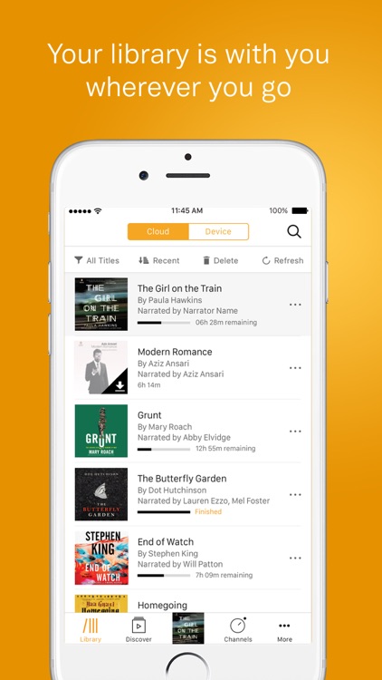 Audible – audio books, original series & podcasts