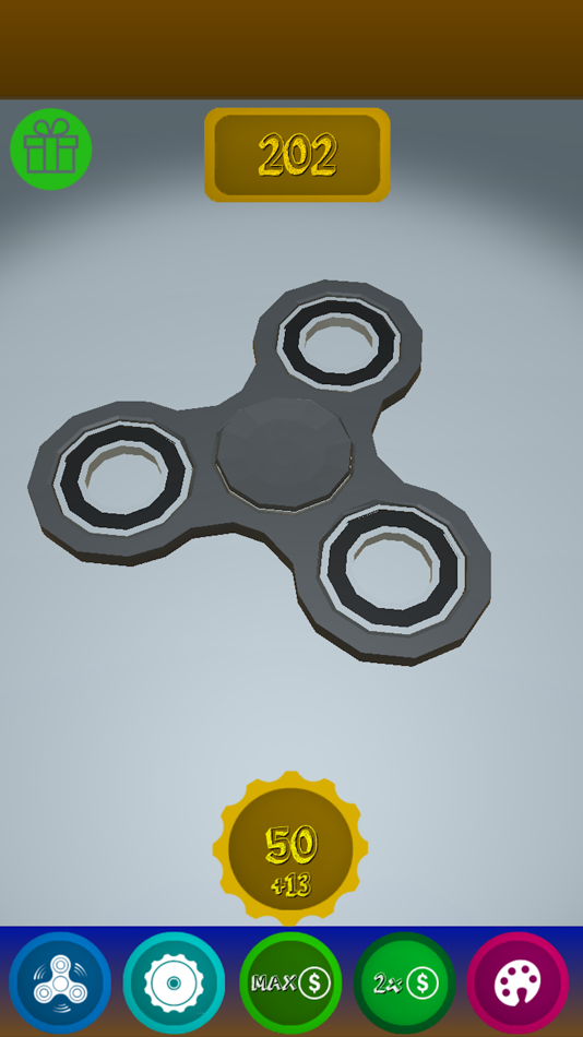 #1. Fidget Spinner Simulation (iOS) 由: YIGIT OZTURK