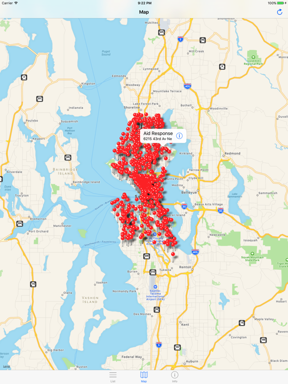 Screenshot #5 pour Seattle Fire Calls - Cool Seattle Fire Dispatches