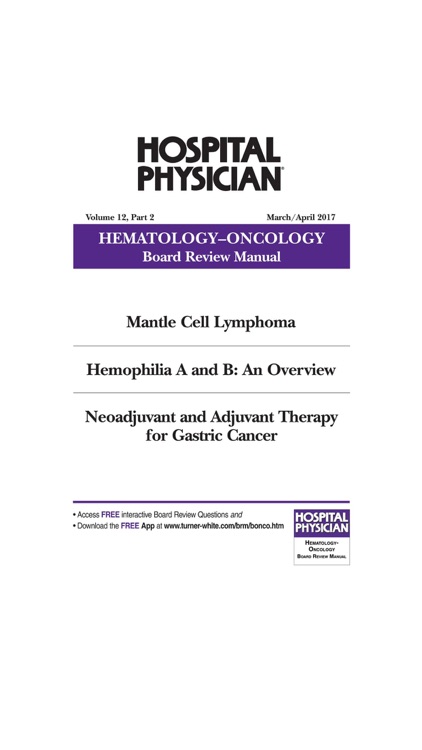 Hematology-Oncology Board Rev