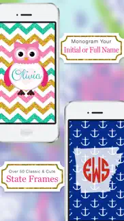 How to cancel & delete monogram wallpapers background 2