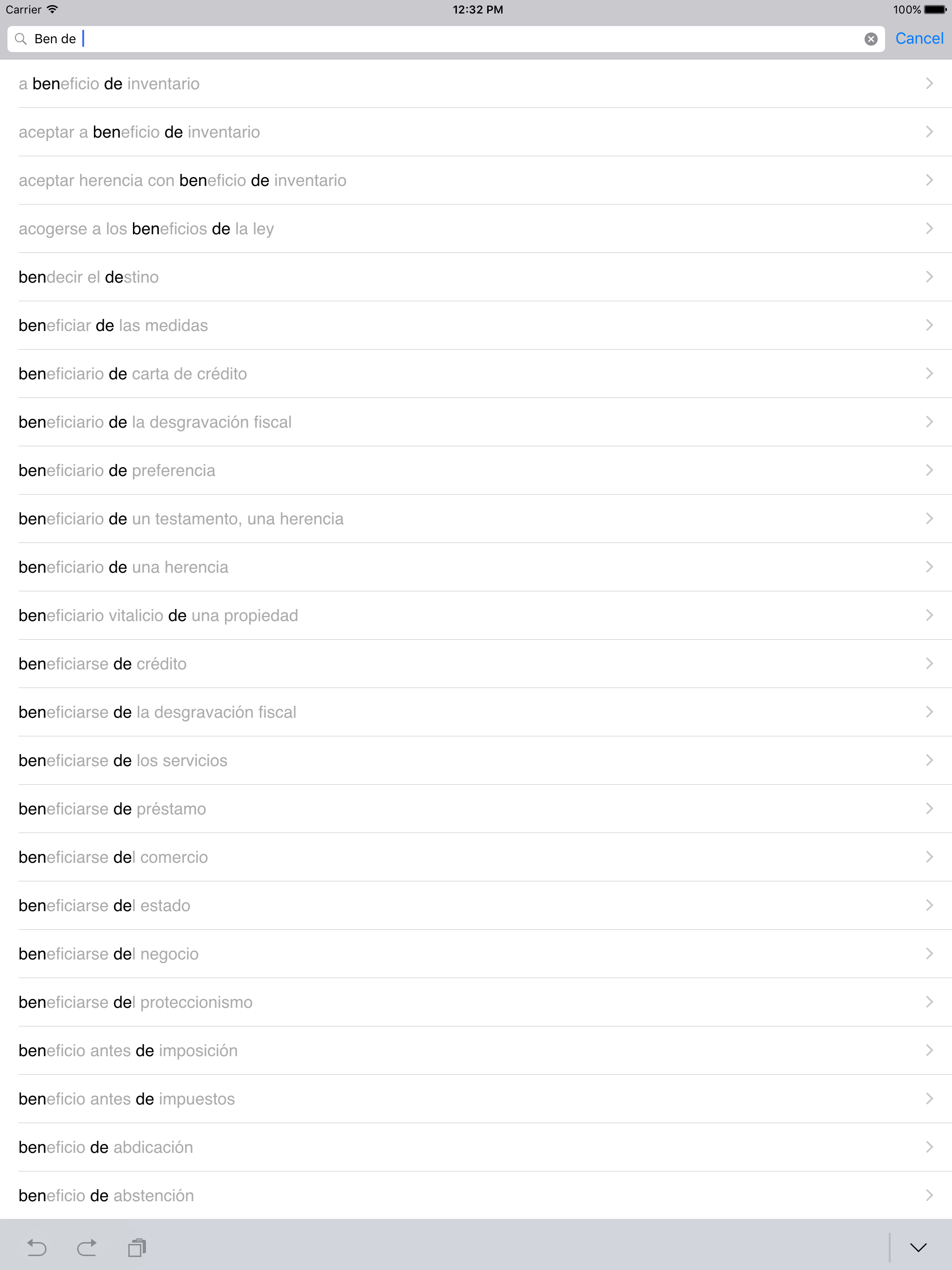 Русско<->Испанский словарь