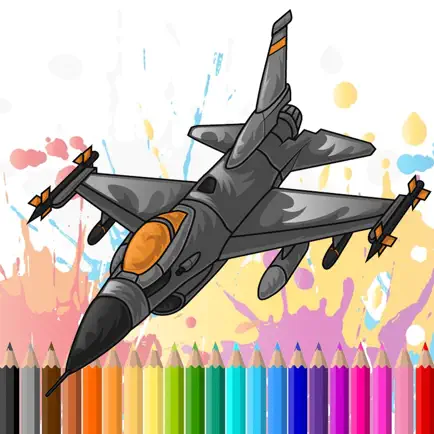 Air Plane Flight Coloring Book for kidออ Cheats