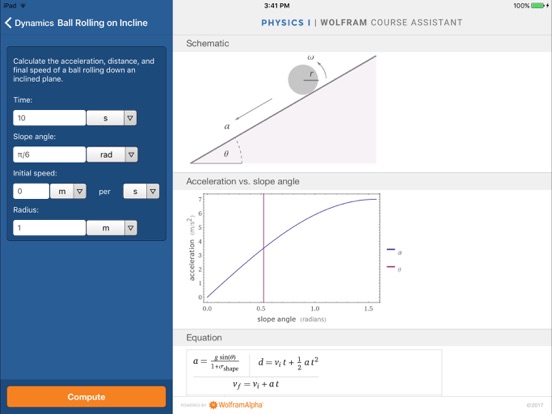Screenshot #5 pour Wolfram Physics I Course Assistant