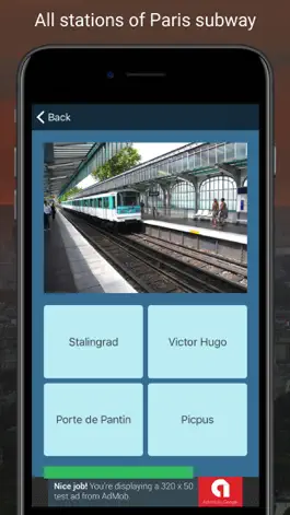 Game screenshot Subway Quiz - Paris apk