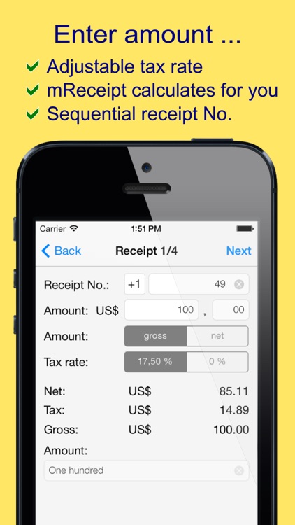 mReceipt PLUS - The Receipt App