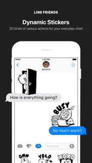 line friends dynamic stickers problems & solutions and troubleshooting guide - 2