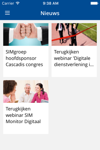 SIMgroep screenshot 2