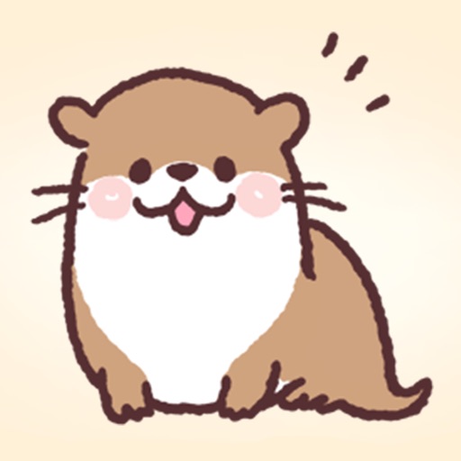 cute little otter icon