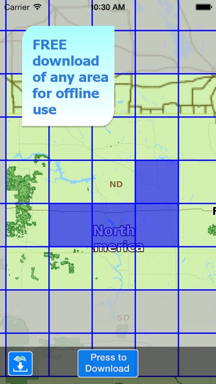 Aqua Map North Dakota ND Lakes HD- Nautical Charts screenshot-4