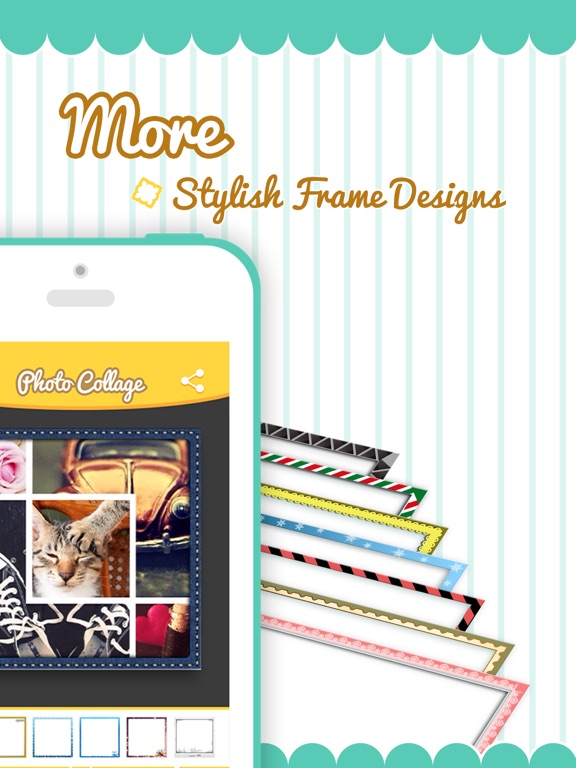Pic-Frame Grid, Picture Collage Maker & Photo Editor Effects screenshot