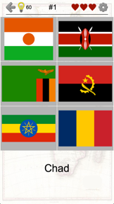 African Countries - Flags and Map of Africa Quiz screenshot
