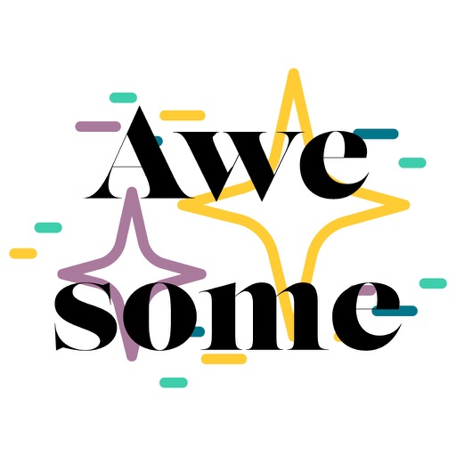 Awesome Stickers - 40+ Fun, Animated Stickers