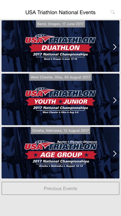 USA Triathlon National Events