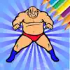 Wrestling Star Revolution Champions Coloring Book contact information