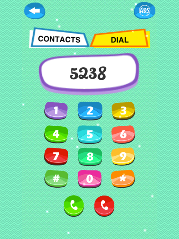 Baby Phone - Dial and Play iPad screenshot