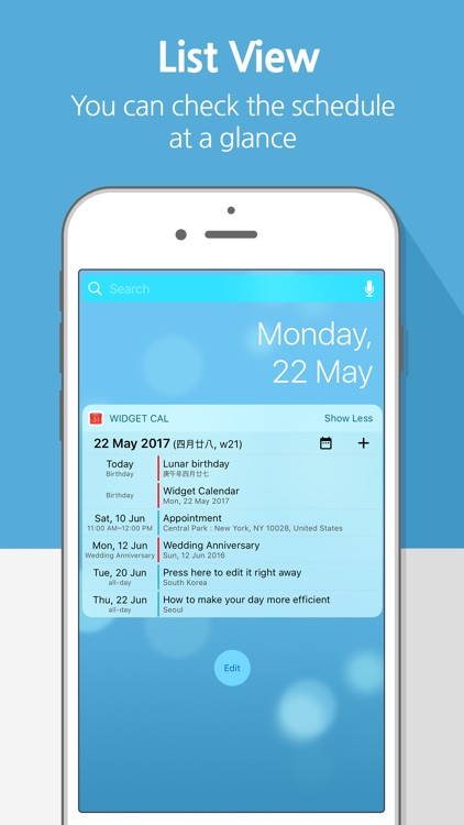 Widget Calendar : Easy&Simple screenshot-3