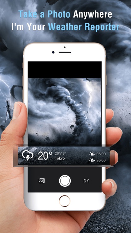 Weather Camera Sticker-Photo & picture watermark