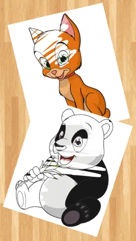 Game screenshot Animals coloring book – coloring pages hack