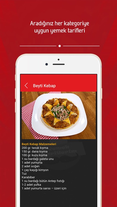 Screenshot #3 pour Yemek Tariflerim