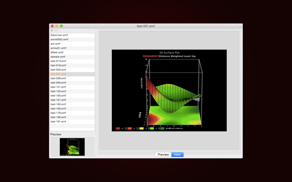 #2. WMF Viewer - For WMF and EMF (macOS) Podle: Lun Peng