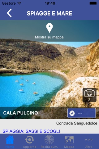 LAMPEDUSA APP screenshot 2