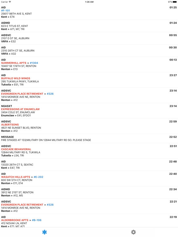 Screenshot #4 pour 911 Feed