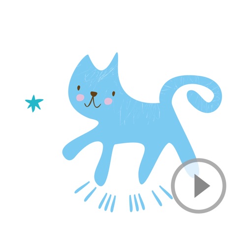 Animated Cute Cat Stickers