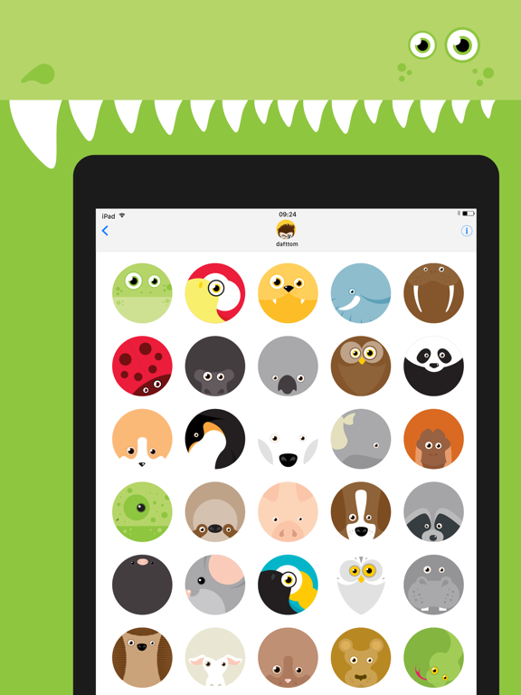 Screenshot #6 pour Roundimals Sticker Pack