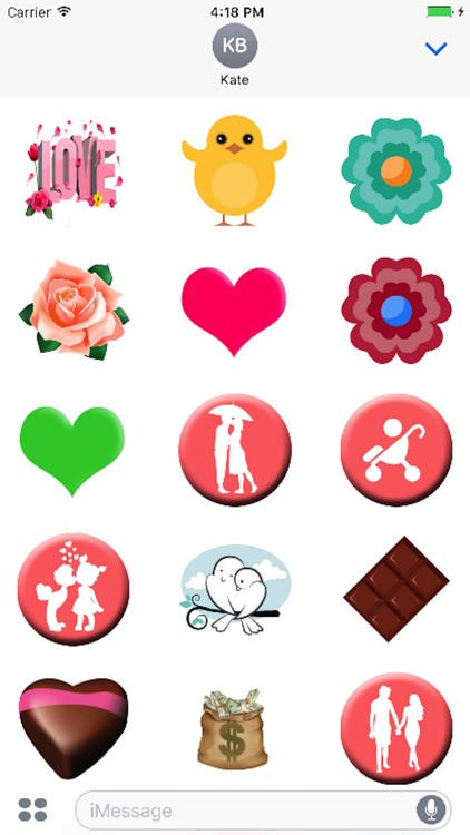 Sticker Love Cute HD