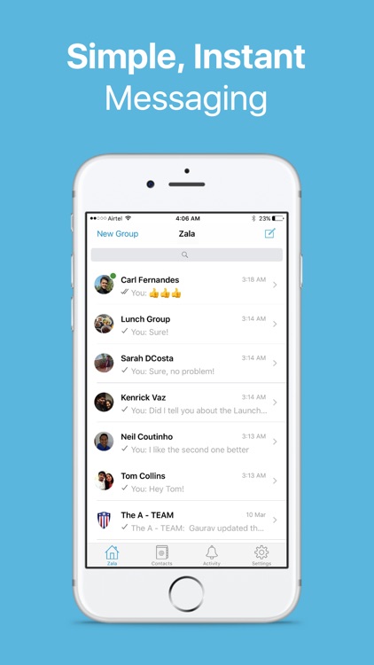 Zala: Chat & Share Checklists, ToDos, Tasks