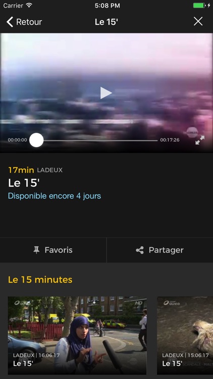 RTBF Auvio : direct et replay