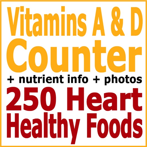 Vitamins A & D Counter & Tracker for Healthy Diets icon