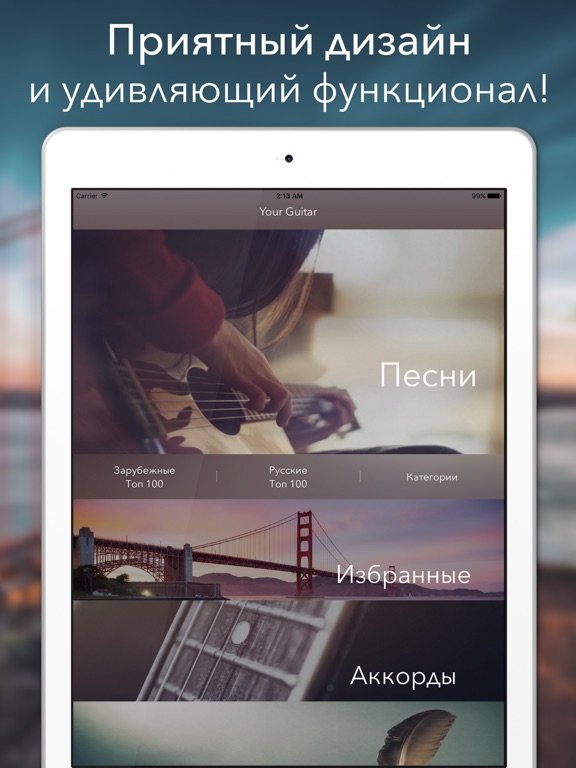 Аккорды - Песенник для гитары iPad screenshot 4 - Music app