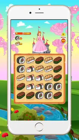 Game screenshot Princess Sushi - Girls Feed Foods Match apk