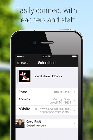 Lowell Area Schools screenshot 2