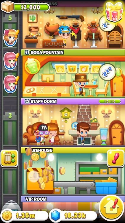 HappyMall 3 - Sim building games