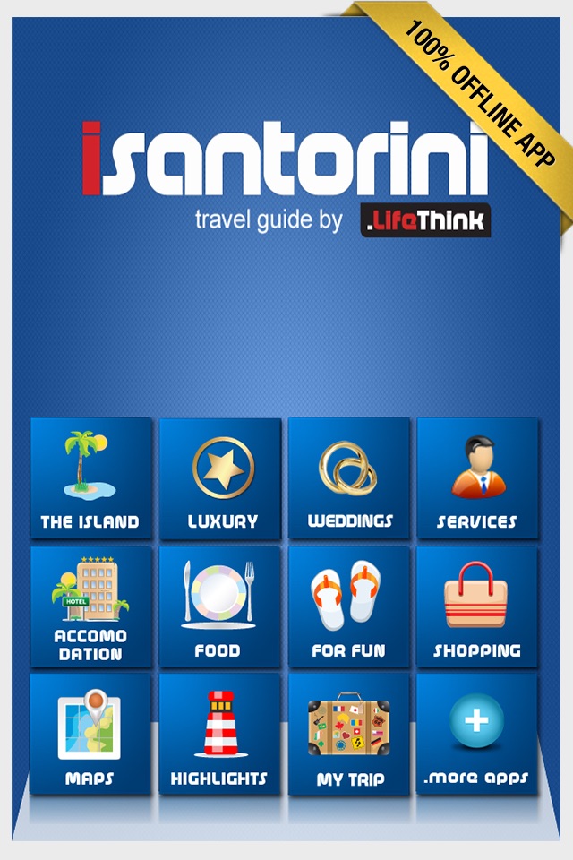 Santorini App screenshot 2