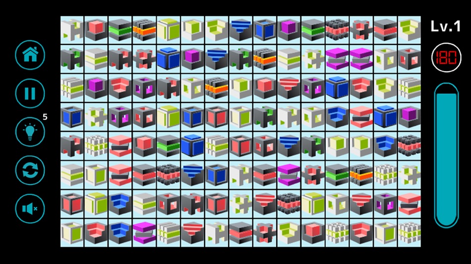 #2. ∆ Onet Cube Blocks Connet Classic Challenge 2017 (iOS) 由: Arlak Phinitaksorn