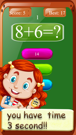 Crazy Math Play - 英文補習 對於 小天使(圖2)-速報App