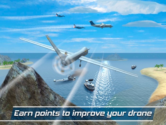 Shadow Quadcopter Drone Flight iPad screenshot
