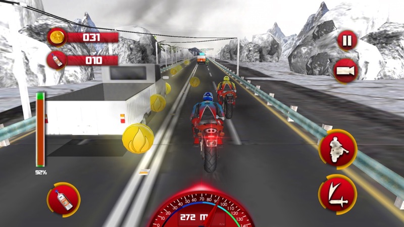 Carreras de motos mortales screenshot 4