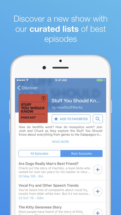 The Podcast App - Podcast Player screenshot-4