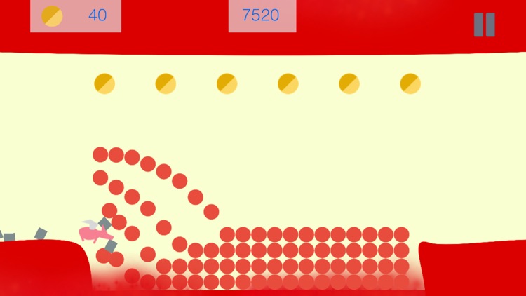 Pig Over Floor Is Lava