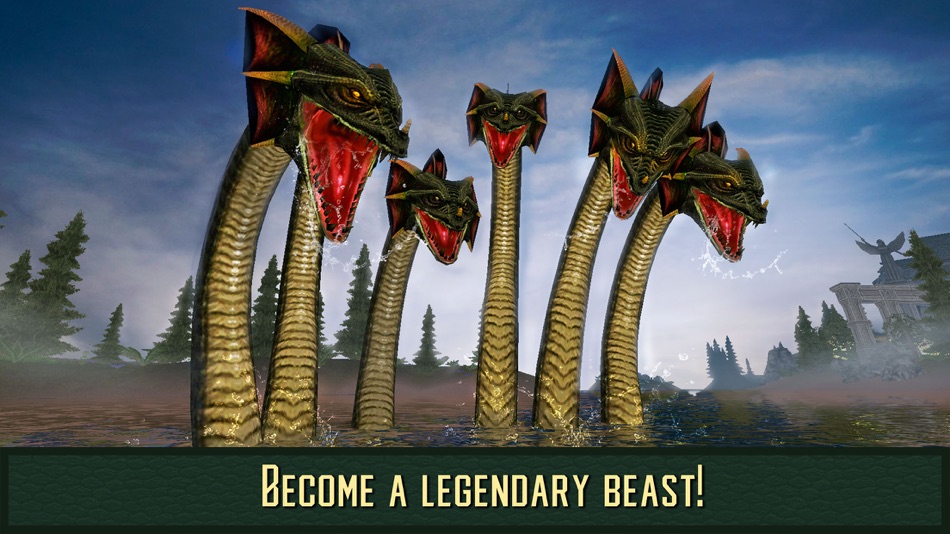 #1. Hydra Monster Snake Simulator 3D (iOS) 由: Tayga Games OOO