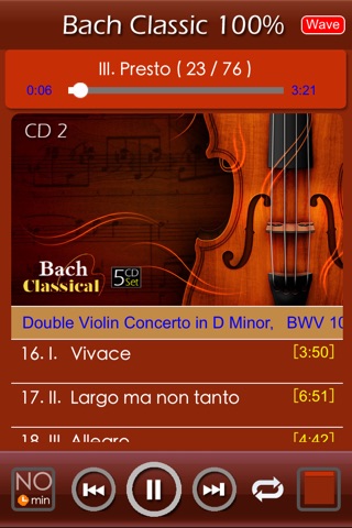 [5 CD] Bach Classic 100％ screenshot 2