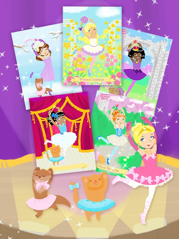 Ballet Fashion Show iPad screenshot 1 - Games app