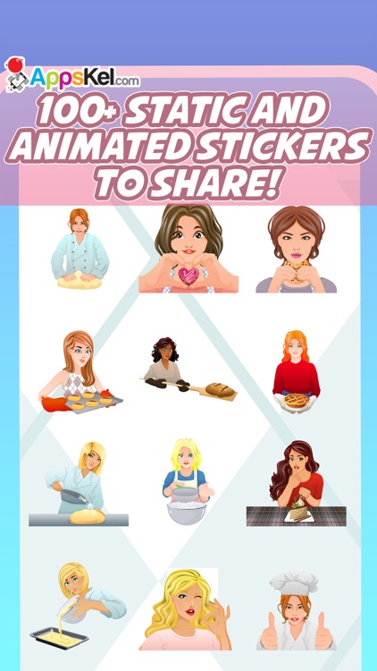 Bake-Moji: Baking Cake Emoji & Stickers App Pro
